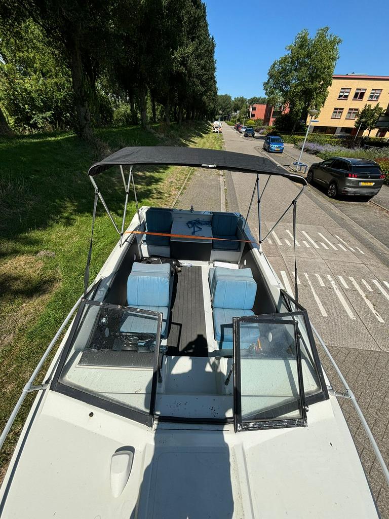 Speedboot 120 pk binnenboordmotor en trailer, Ophalen of Verzenden, Gebruikt, Overige typen, Motorboot