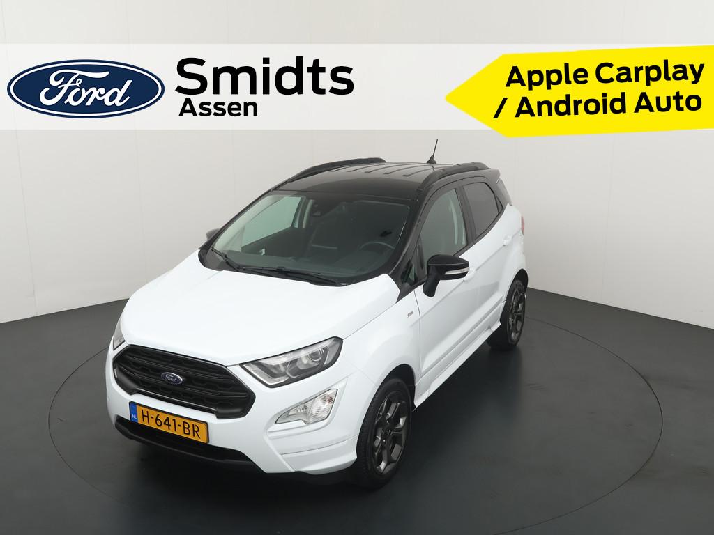 Ford EcoSport ST-Line EcoBoost 125 pk | Apple Carplay/Androi, Auto's, Ford, Gebruikt, Ecosport, Wit, Origineel Nederlands