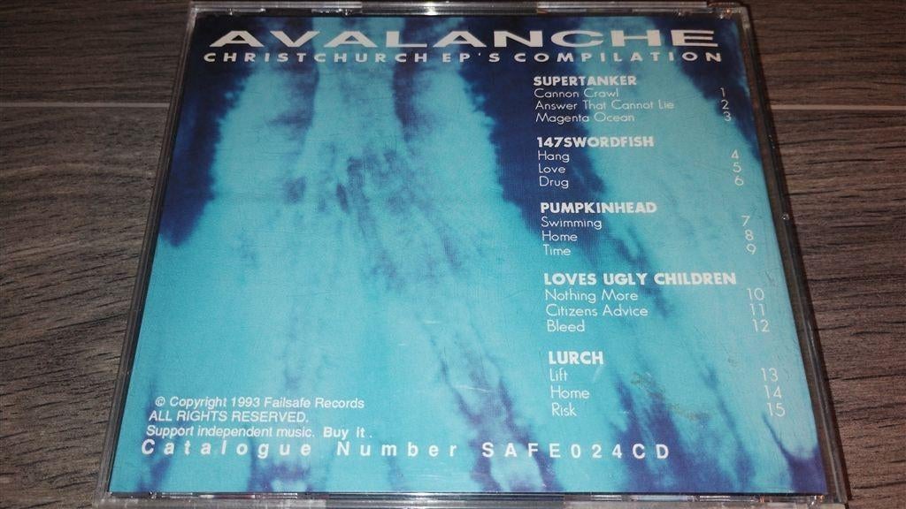 Avalanche - Christchurch EPs Compilation, Ophalen of Verzenden, Gebruikt, Poprock