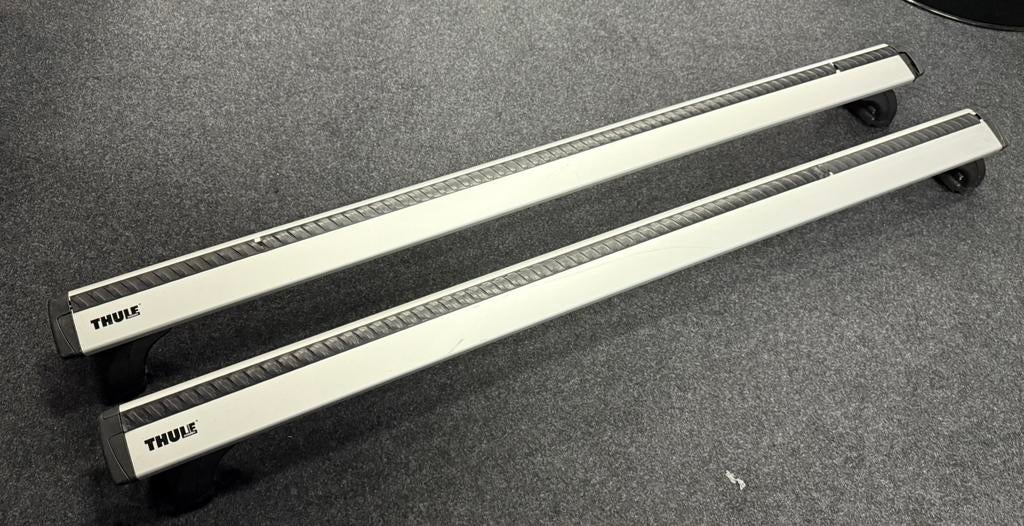 Originele Volvo V60 station Thule Wingbar dakdragers, Auto diversen, Dakdragers, Ophalen of Verzenden, Zo goed als nieuw