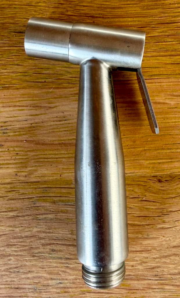 Luxe RVS Bidetsproeier / Knijpdouche – Nieuwstaat, Doe-het-zelf en Verbouw, Sanitair, Nieuw, Douche, Rvs, Ophalen of Verzenden