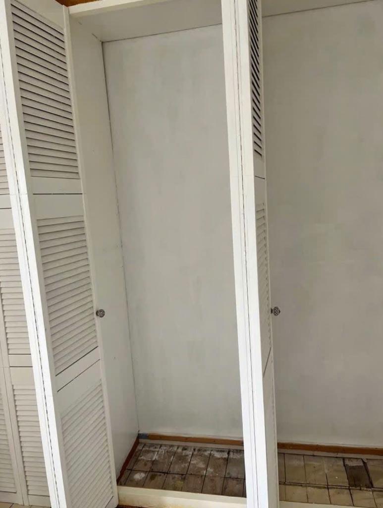 Louvre deurtjes, Ophalen, Gebruikt, Minder dan 80 cm, 215 cm of meer