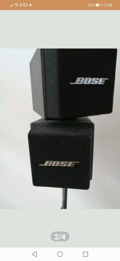 Kapje Bose AM5 gezocht, Ophalen of Verzenden, 120 watt of meer, Front, Rear of Stereo speakers, Bose