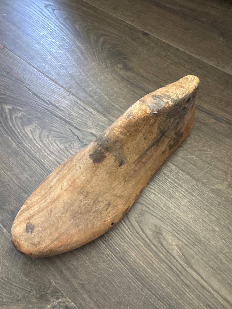 Brocante houten voet te koop, Ophalen