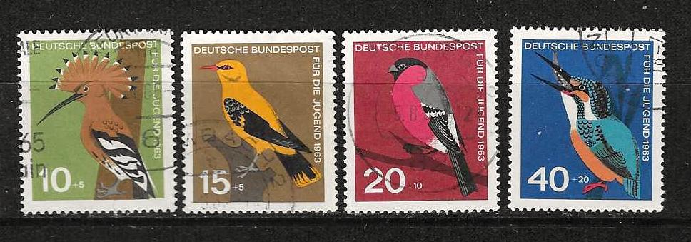 Vogels BRD 401-404 e.a. vogels, Ophalen of Verzenden, Dier of Natuur