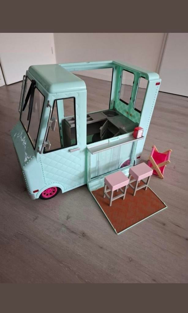 OG Girl Speelgoed IJscowagen met Licht, Geluid & Accessoires, Ophalen