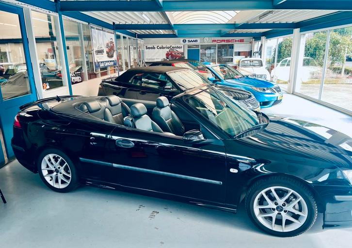 Saab 9-3 cabrio 2.0T Aero Automaat, Auto's, Saab, Bedrijf, Saab 9-3, ABS, Alarm, Boordcomputer, Centrale vergrendeling, Climate control