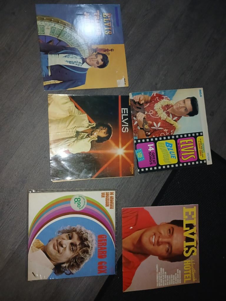 3 Elvis Presley LP's: Blue Hawaii, Christmas Album e.a., Ophalen of Verzenden, Gebruikt