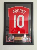 Rooney gesigneerd en ingelijst Manchester United shirt, Verzamelen, Sportartikelen en Voetbal, Nieuw, Shirt, Ophalen of Verzenden