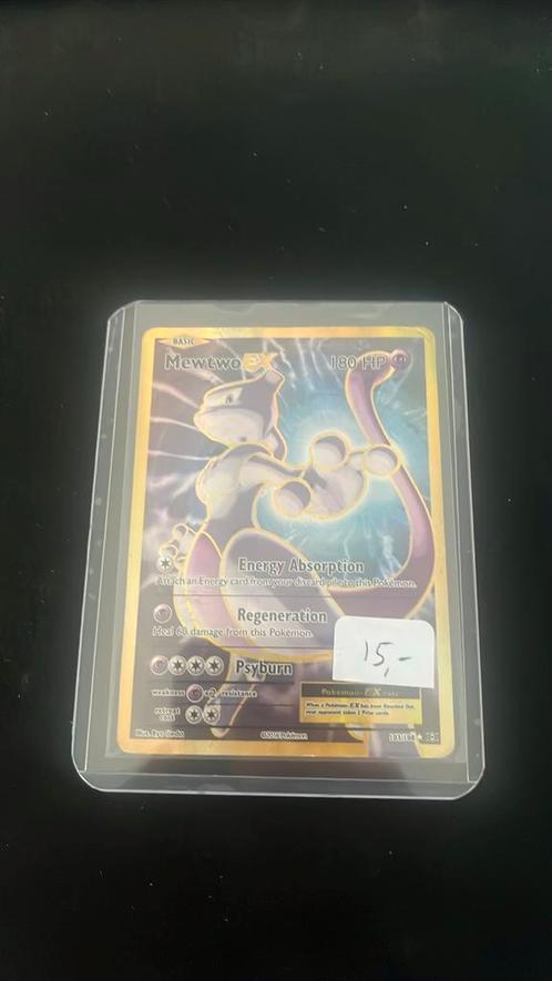 Pokémon Kaart - Mewtwo EX 103 | Set: Evolutions, Postzegels en Munten, Edelmetalen en Baren, Zilver, Ophalen of Verzenden