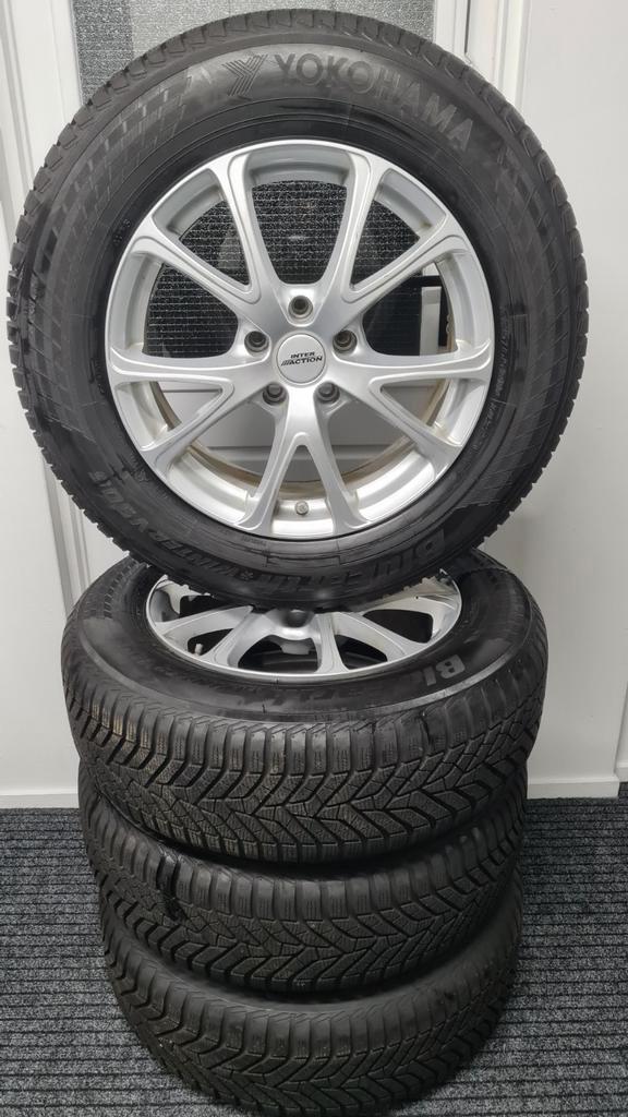Mazda CX5 Winterbanden op Lichtmetalen velgen, Auto-onderdelen, Banden en Velgen, Banden en Velgen, Winterbanden, 17 inch, 225 mm
