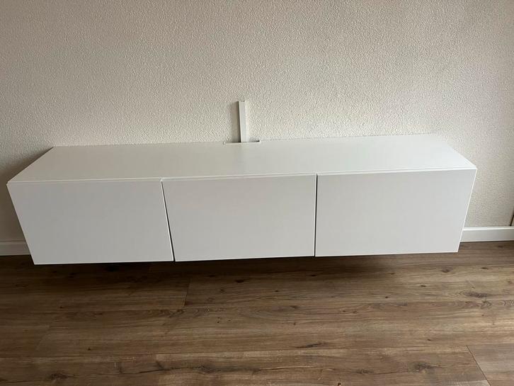IKEA Besta Tv-meubel - Modern en Praktisch!, Huis en Inrichting, Kasten | Dressoirs, Zo goed als nieuw, 150 tot 200 cm, 25 tot 50 cm