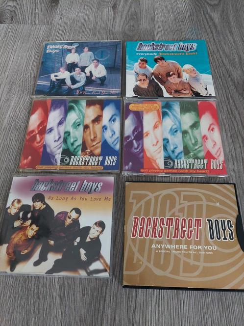 6 Cd singels THE BACKSTREET BOYS, Cd's en Dvd's, Cd Singles, Zo goed als nieuw, Pop, 6 singles of meer, Maxi-single, Ophalen of Verzenden