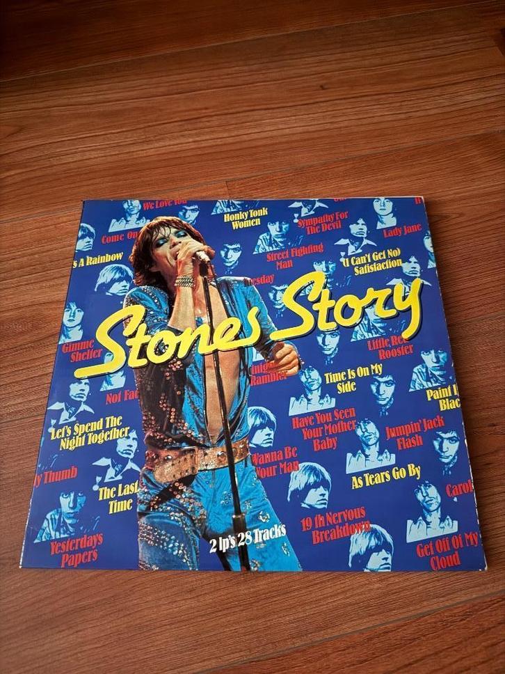 Rolling Stones - Stones Story, Cd's en Dvd's, Vinyl | Rock, Gebruikt, Poprock, 12 inch, Ophalen of Verzenden