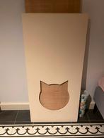 Houten kattendeur, Dieren en Toebehoren, Katten-accessoires, Ophalen, Gebruikt