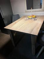 Houten Eettafel, Huis en Inrichting, Ophalen, 200 cm of meer, 50 tot 100 cm, Zo goed als nieuw
