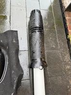 Dakgoot Afvoer PVC, Doe-het-zelf en Verbouw, Buizen en Afvoer, Afvoer, Gebruikt, Pvc, Ophalen of Verzenden