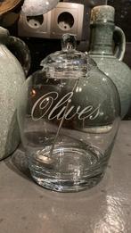 Olijf  pot Riviera Maison Olives, Glas, Overige typen, Overige stijlen, Ophalen of Verzenden