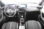 Peugeot 2008 1.2 PureTech GT-Line *1ste Eigenaar*Navigatie*L, Auto's, Peugeot, Voorwielaandrijving, Zwart, 1199 cc, Leder en Stof