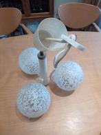 prachtige jaren '60 plafondlamp, Huis en Inrichting, Lampen | Plafondlampen, Ophalen of Verzenden, Zo goed als nieuw, Glas