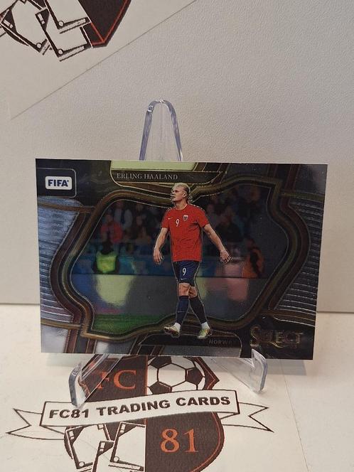 Haaland - Noorwegen - Panini Select, Verzamelen, Sportartikelen en Voetbal, Zo goed als nieuw, Poster, Plaatje of Sticker, Buitenlandse clubs