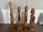 4 houten poppen, Antiek en Kunst, Ophalen of Verzenden