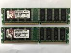 Kingston en Infineon DDR PC3200 intern geheugen, Computers en Software, RAM geheugen, Ophalen of Verzenden, Gebruikt, Desktop