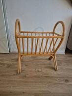 Vintage rotan lectuurmand, Ophalen, Gebruikt
