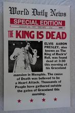 Elvis Presley’s kartonnen posters., Ophalen of Verzenden, Zo goed als nieuw, Poster, Artwork of Schilderij