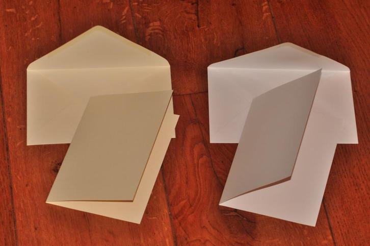 kaarten en enveloppes, Hobby en Vrije tijd, Kaarten | Zelf maken, Nieuw, Blanco kaart of Basiskaart, Overige thema's, Ophalen of Verzenden