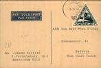 Nederlands Indië - Amsterdam - 1937, Ophalen of Verzenden, Envelop
