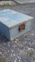 Metalen afsluitbare opbergkist, zwaar en super degelijk💪, Minder dan 50 cm, Gebruikt, 50 tot 100 cm, .