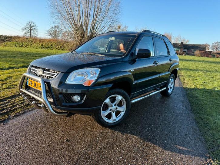 Kia Sportage 2.0   2009 Zwart nw apk pano!!! 4x4, Auto's, Kia, Bedrijf, Sportage, Benzine, D, SUV of Terreinwagen, Handgeschakeld