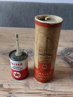 Vintage Caltex Home Lubricant, Verzamelen, Verpakking, Ophalen of Verzenden