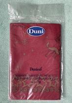 Bordeaux rood Tafellaken 84x84 cm DUNI papier Engel KERST, Ophalen of Verzenden, Nieuw