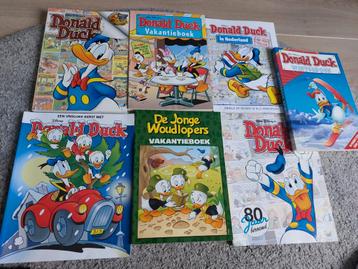 7 Donald Duck vakantieboeken beschikbaar voor biedingen
