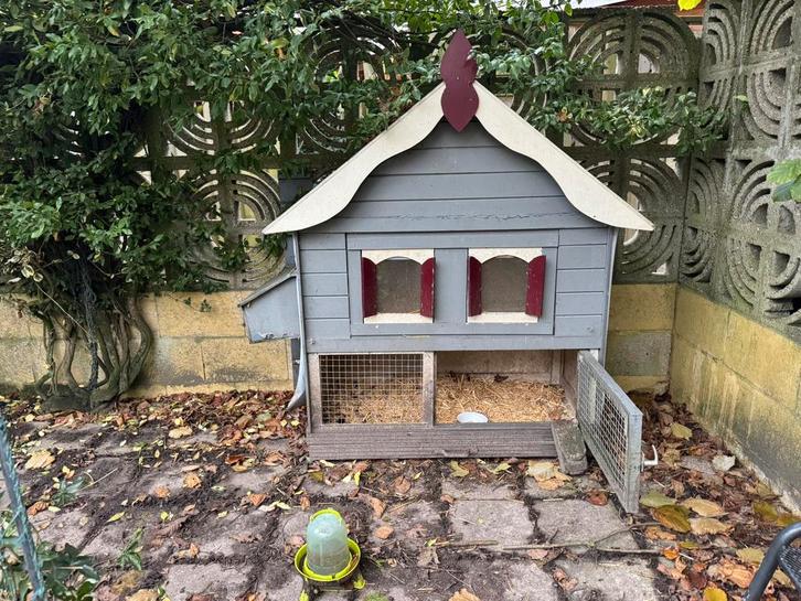 Prima en handig kippenhok voor 4-6 kipjes ophalen in Bunnik, Dieren en Toebehoren, Pluimvee | Toebehoren, Zo goed als nieuw, Ophalen