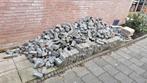 8m2 Antraciet klinkers gratis, Tuin en Terras, Ophalen, Gebruikt, Klinkers, 5 tot 10 m²