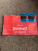 Dissoplast kaart met fiets bandenreparatie voor oldtimers., Ophalen of Verzenden, Gebruikt, Gebruiksvoorwerp