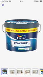 Flexa Powerdek Muren en Plafonds, Wit, Nieuw, Ophalen of Verzenden, Verf