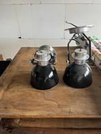 2 mooie industriële spots, Ophalen, Metaal of Aluminium, Zo goed als nieuw, Led