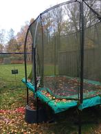 Trampoline, Ophalen, Gebruikt