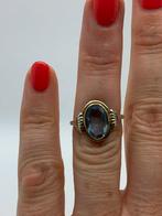 T925 Prachtige 830 zilveren ring maat 16,75, Sieraden, Tassen en Uiterlijk, Antieke sieraden, Ophalen of Verzenden, Zilver, Ring