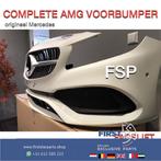 W176 COMPLETE FACELIFT AMG VOORBUMPER + DIAMOND GRIL 650 WIT, Gebruikt, -, Voor, Ophalen of Verzenden