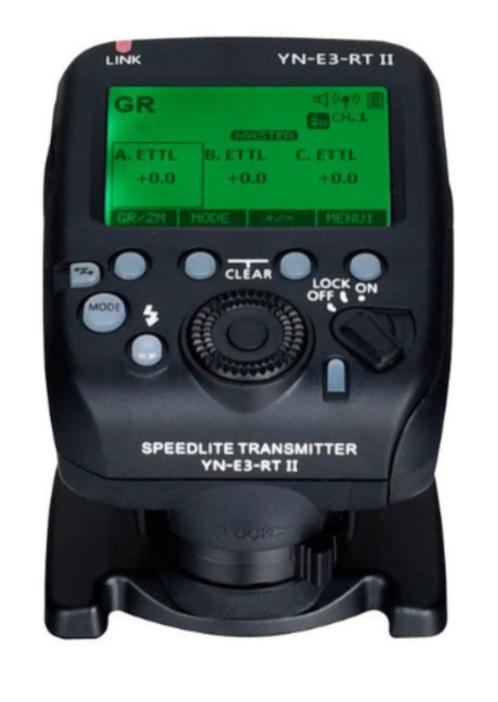 Yongnuo YN-E3-RT II Trigger voor os Speedlight Flitsers, Audio, Tv en Foto, Fotografie | Flitsers, Zo goed als nieuw, Overige merken