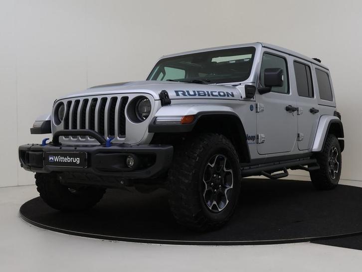 Jeep Wrangler Unlimited 4xe 380 Rubicon | Camera | Open Dak, Auto's, Jeep, Bedrijf, Te koop, Wrangler, ABS, Achteruitrijcamera