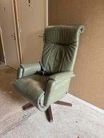 Luxe Prominent Sta-op Fauteuil Maat L - Rundleder, Ophalen, Prominent, Zo goed als nieuw, 50 tot 75 cm