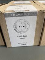 Thpg bakeliet 5x inbouw stopcontact 176400 wandcontactdoos, Ophalen of Verzenden, Nieuw, Stopcontact