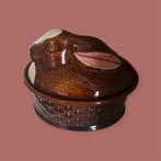 Geo faience haas terrine in topstaat, Ophalen of Verzenden