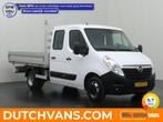 Opel Movano 2.3CDTI 130PK Open laadbak Dubbellucht | 3500Kg, Auto's, Gebruikt, 4 cilinders, Navigatiesysteem, 2420 kg